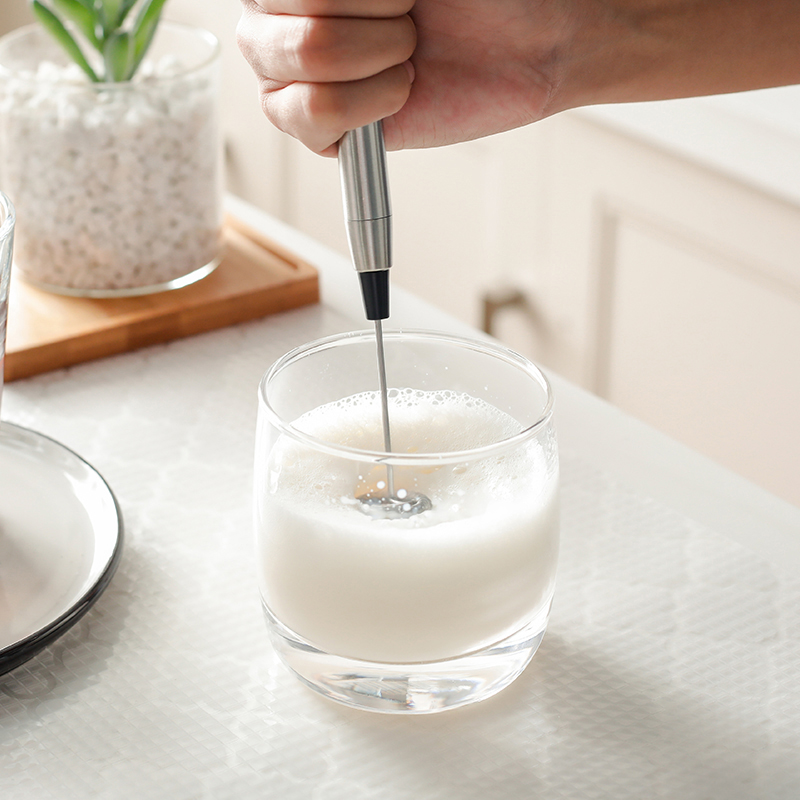 Milk Coffee Eggbeware Electric Home Stirring Rod Milk Bubble Machine Cream Baking Mini small Automatic Manual Beaten Egg