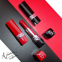 Dior Dior lipstick strong blue gold lipstick 999 matte moisturizing metal velvet 840 720 limited gift box