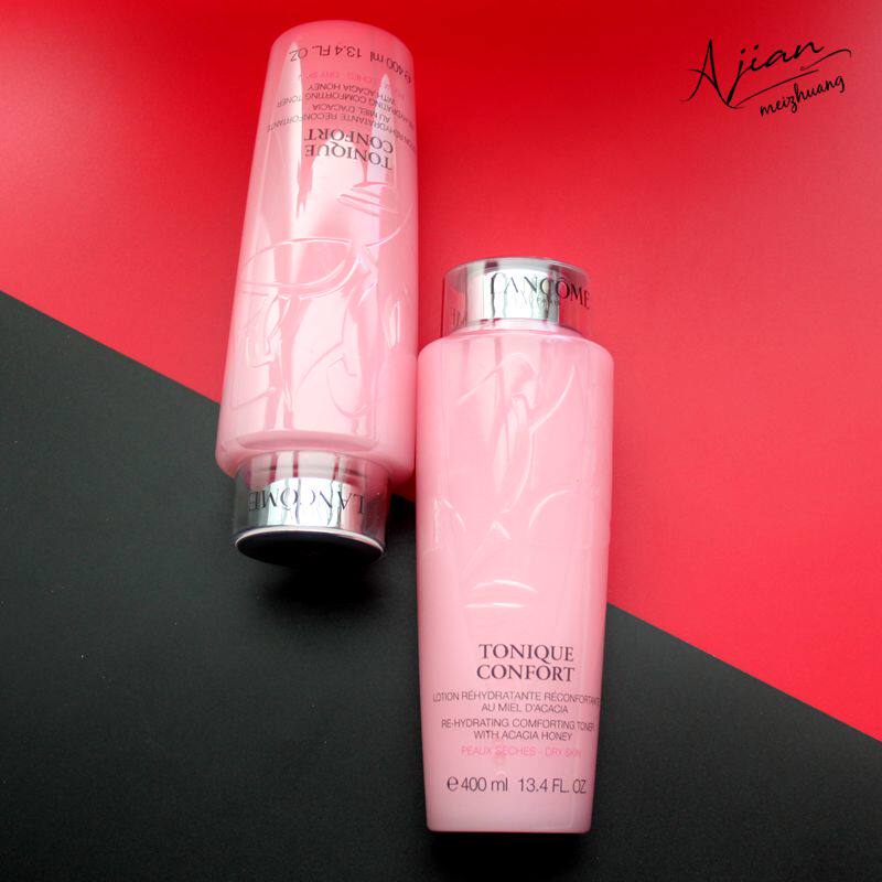 French lancome Lancome powder water 400ml female moisturizing soothing moisturizing rose toner clearing and softening large powder water