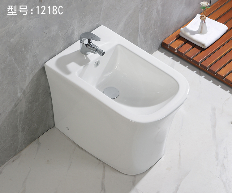 Floor-Standing Bidet for Women, Private Area and Anal Irrigator, Female Sitz Bath Basin, Hygiene Ceramic Basin 1218C Floor-Standing Bidet for Women, Private Area and Anal Irrigator, Female Sitz Bath Basin, Hygiene Ceramic Basin 1218C