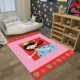 tâm trí phòng khách nordic giường bàn cà phê sofa phòng ngủ thảm phim hoạt hình công chúa màu hồng cute girl có thể được tùy chỉnh - Thảm