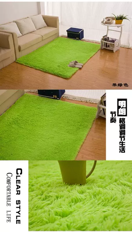 Miễn phí vận chuyển dày thảm rửa phòng khách vuông bàn cà phê ngủ cạnh giường ngủ cửa hàng thảm cho ghế máy tính có thể được tùy chỉnh - Thảm thảm nhung trải giường
