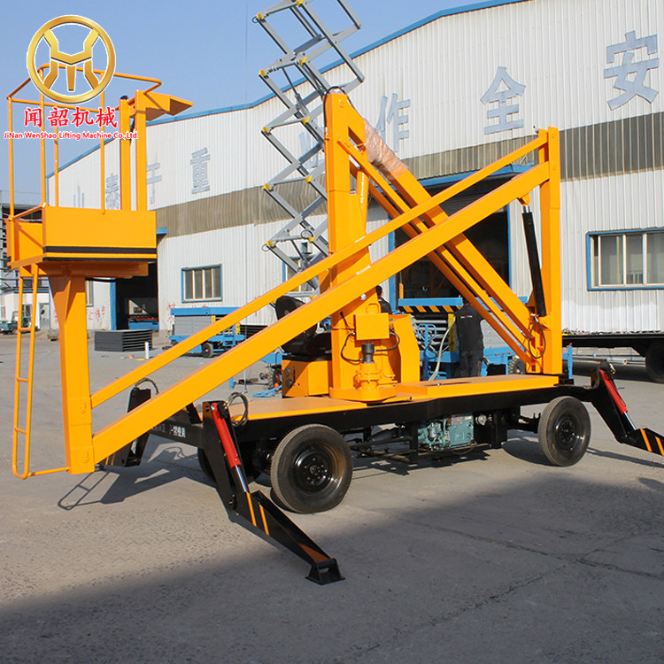 Wenshao liftCrank arm liftFolding arm liftAerial work vehicleVehicle lift platform