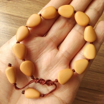 Chuncheng pine nut carving pine nut plain bead bracelet Wenwan pine nut fine pine nut plain bead bracelet 180 yuan per string