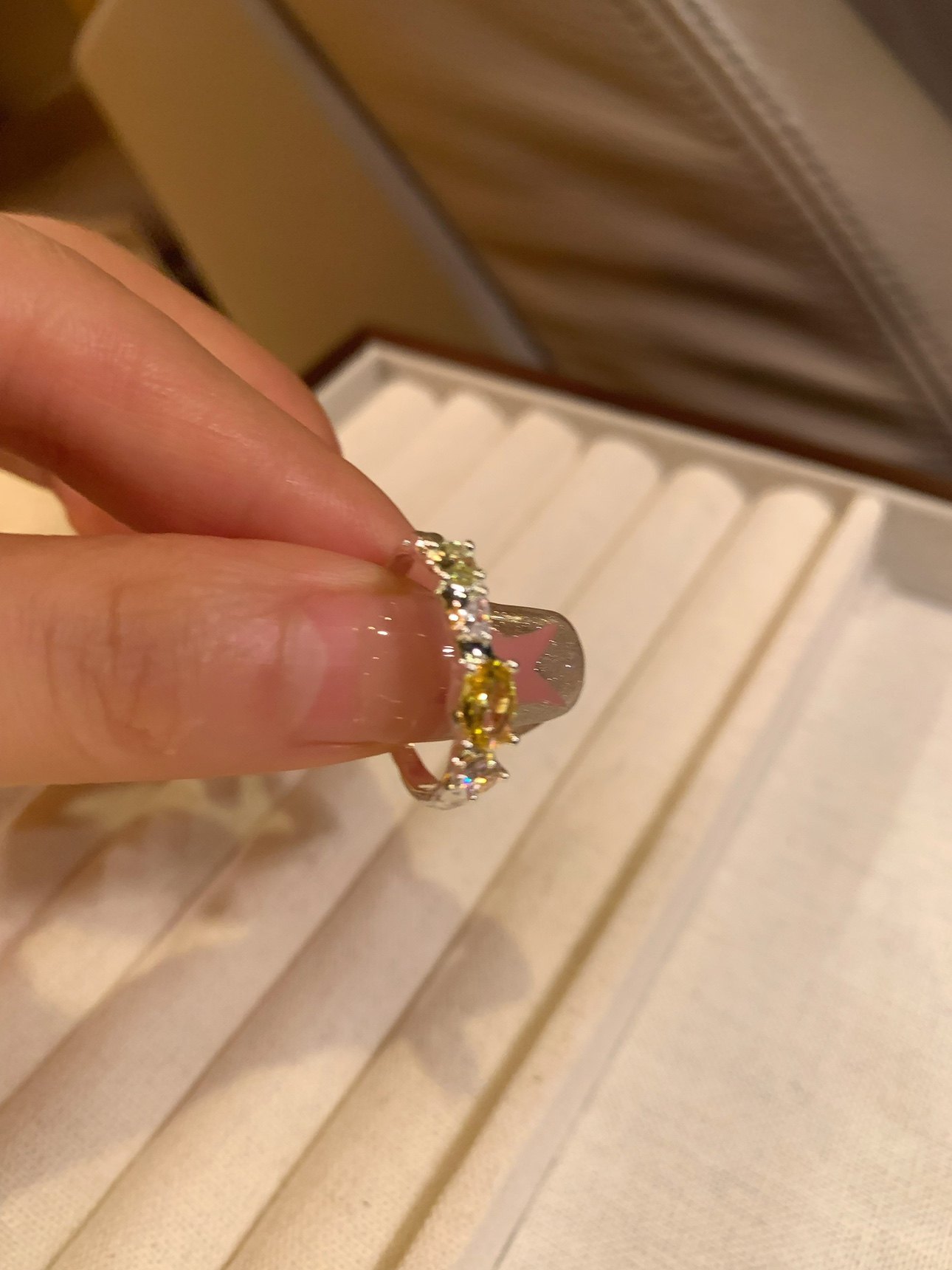 Exklusives Designer Ring Set Für Damen Niche Modeschmuck_voghion.com