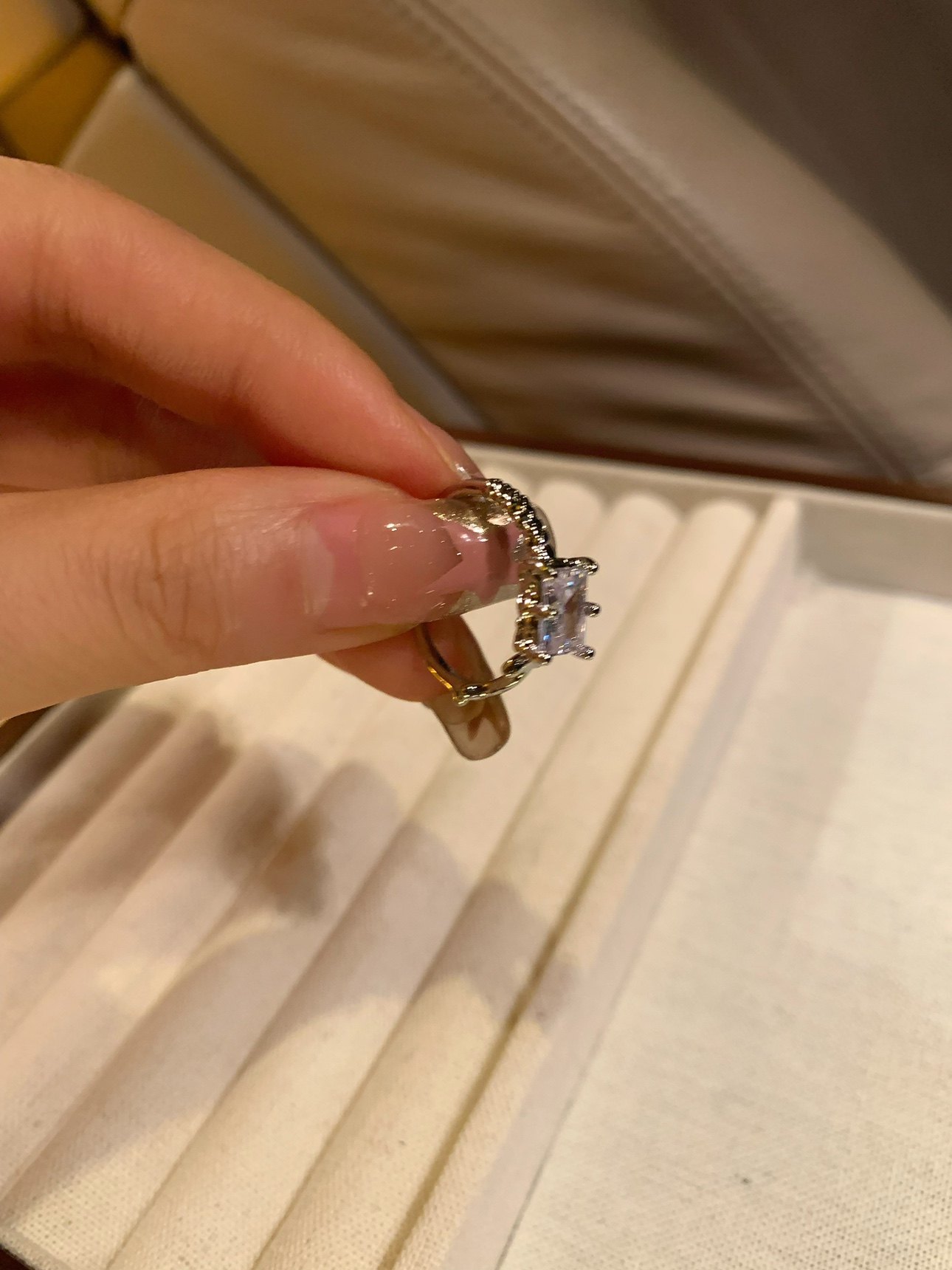 Exklusives Designer Ring Set Für Damen Niche Modeschmuck_voghion.com