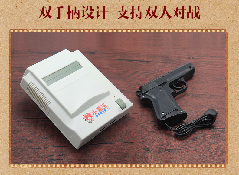 Cassidy D31 nhà chơi game console TV đôi xử lý cổ điển 80 sau khi hoài cổ fc card game máy màu đỏ và trắng tay cầm xbox