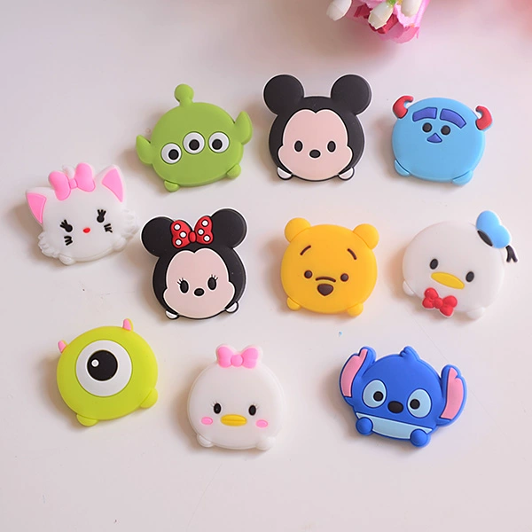 TSUM Mickey Donald Duck một mắt Quái vật hoạt hình Huy hiệu cho trẻ em Trâm cài áo PVC An toàn - Trâm cài