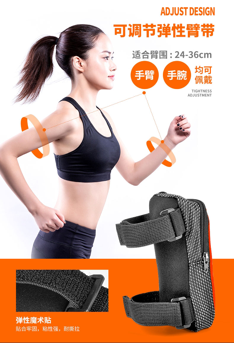Gox chạy di động cánh tay túi người đàn ông và phụ nữ cánh tay túi thể thao ngoài trời thể thao cổ tay túi 4,7 inch túi điện thoại di động cánh tay bao gồm túi xách bao đựng điện thoại đeo tay