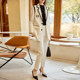 White suit jacket women's spring and autumn new temperament high-end design sense niche professional wear formal suit suit