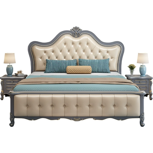 Современная и минималистичная мебель из натурального дерева для двоих для принцессы для спальни, 1.8м