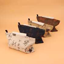 RY new Chinese style artistic calligraphy Chinese character fabric tissue box home living room coffee table storage napkin paper drawer