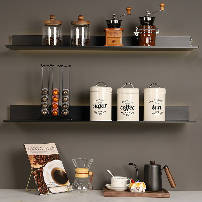 Model Room Soft Furnishings, Modern Sales Office Water Bar, Glass Display Cabinet, Coffee Bean Display, Kitchen Decorations