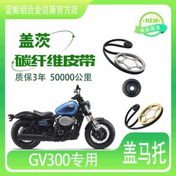 오토바이 라이트 라이딩 Dahan Xiaosheng GV300 체인 수정 벨트 변속기 세트 미국 게이트 벨트 피해없는