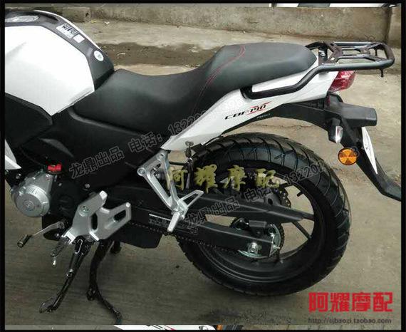 Warhawk CBF190X phía sau kệ phía sau đuôi ụ cánh tay vịn đuôi hộp khung phía sau kệ - Xe máy Sopiler khung bảo vệ xe nvx