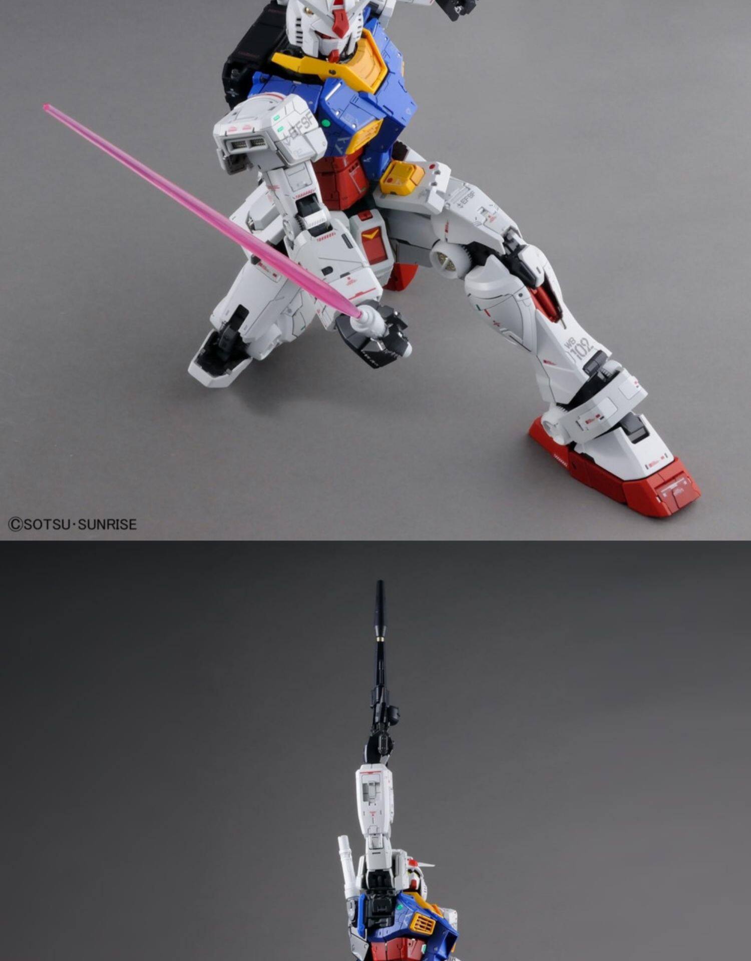 Игрушки из сериалов Gundam 万代 pg 1/60 rx-78-2 rx78 高达元祖 pgu 2.0 unleashed Bandai