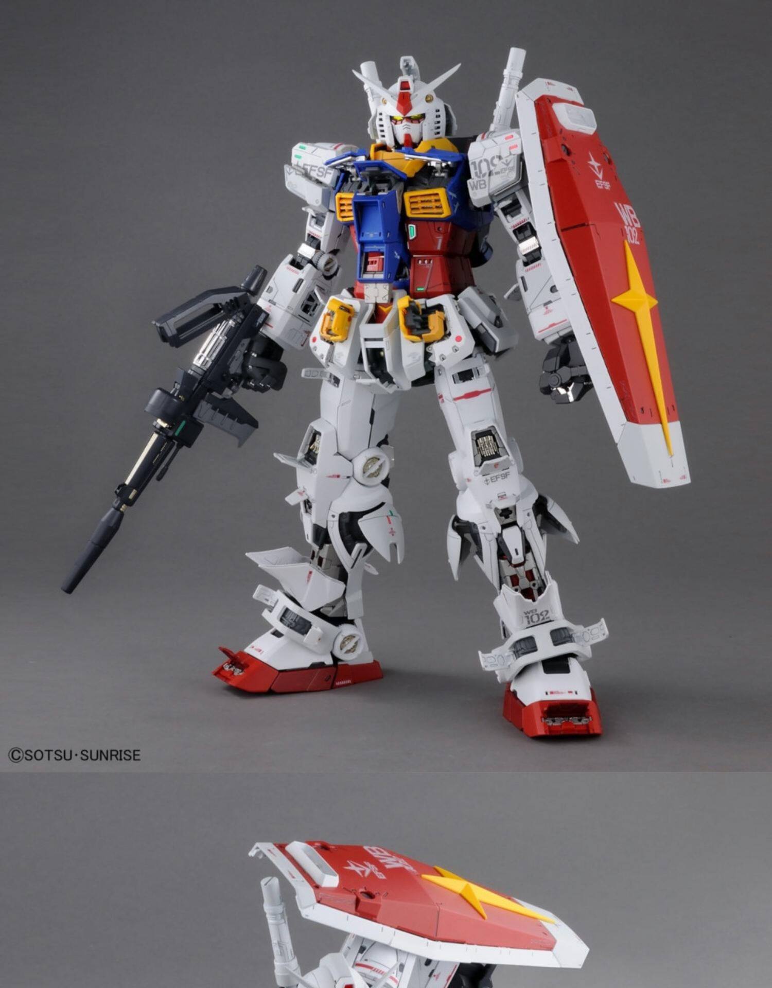 Игрушки из сериалов Gundam 万代 pg 1/60 rx-78-2 rx78 高达元祖 pgu 2.0 unleashed Bandai