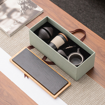 Tea Toys with Handick Two cups of Tea Can Tea Plate Complete Tea Set of Tea Toys Creative Business Company Annual Meeting Gifts