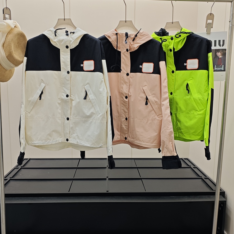 【Premium Item】Wanwan Youyi Women's Autumn New Windproof and Waterproof Hooded Jacket 0.5kg2089