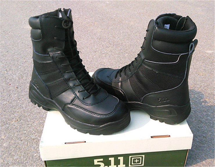 Bottes militaires en cuir - porter - Ref 1397667 Image 14