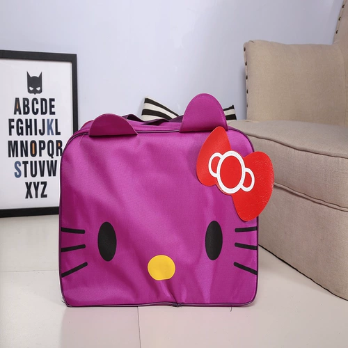 Мультяшная вместительная и большая сумка для путешествий, сумка через плечо, водонепроницаемая сумка, в корейском стиле