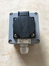 Double United New Europe 86 Type Silver 23 inserted open 8 Konger Ming installed Cast aluminium 16A National Waterproof Outdoor