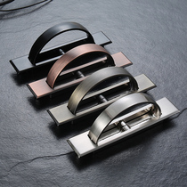 Shipoir Day Style Tatami Invisible Terrace Handle Embedded with drawer zinc alloy Furniture concealed handle