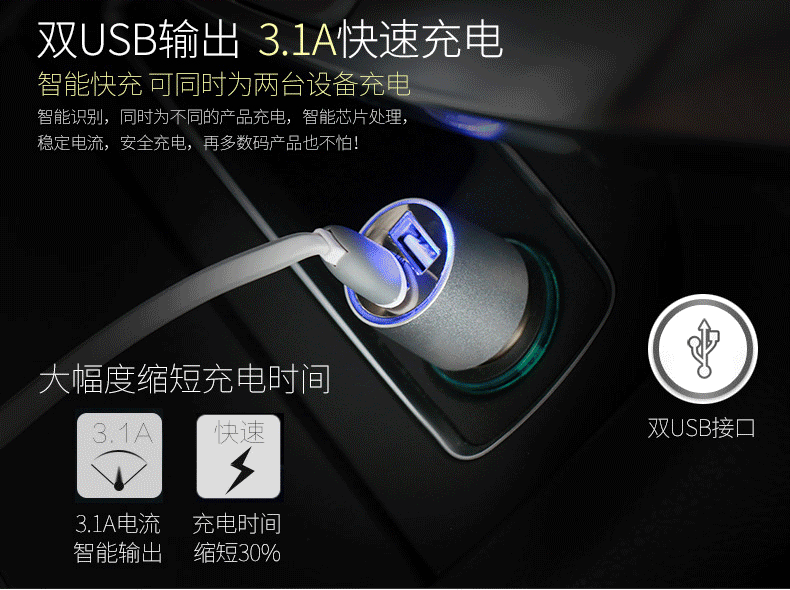 chargeur QSHANG 3.1A, 3A - Ref 1294528 Image 16