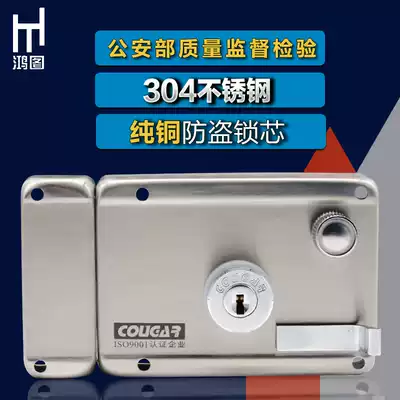 Andli external door lock old-fashioned anti-theft and anti-prying indoor bedroom door wooden door super B-class blade lock core