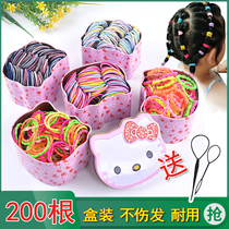 Children baby does not hurt hair rope Hairband Korean girls high elastic tie hair small rubber band hair accessories female rubber band