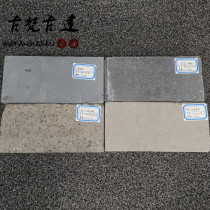 Ancient green brick with antique brick and ancient building of quartet of ancient brick