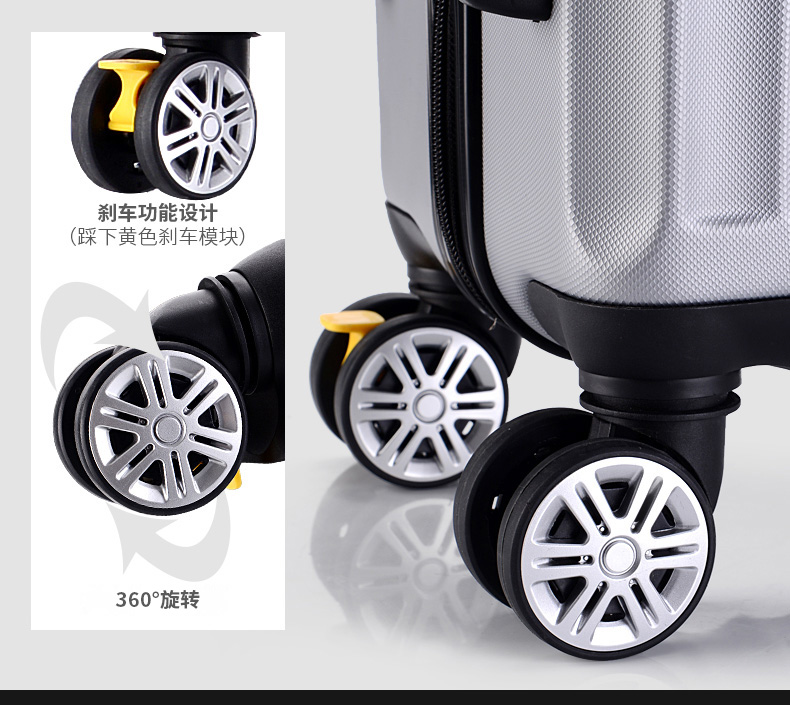 Yongli xe đẩy trường hợp phổ wheel vali hộp mật khẩu hành lý nội trú hộp sinh viên hành lý 20 24 28 inch vali lusetti