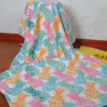 Flawless foreign trade Original single large bath towels Pineapple Wool scarves by beach towels Sofa Cover Blanket Bath Towels 170 * 90