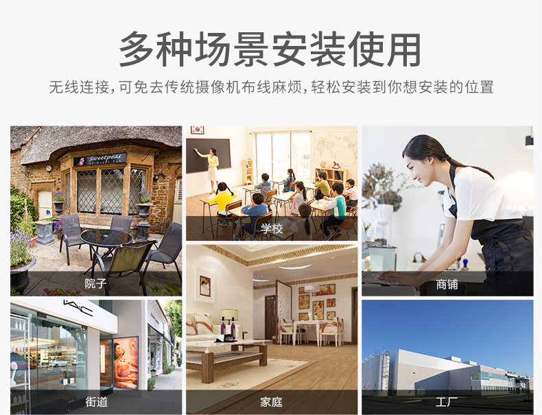 IP-камера 大华6灯200万h265网络摄像头dh-ipc-hfw4238k-i6星光级特价清仓 Dahua