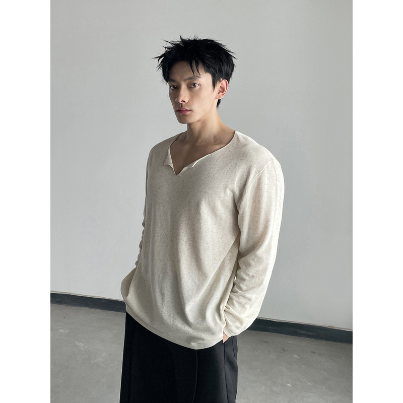 Day Ny Liu Dong's Same Style Linen Blend Lightweight Long-Sleeve Blouse T-Shirt Casual Old Money Style Lazy Sun Protection Jacket Day Ny Liu Dong's Same Style Linen Blend Lightweight Long-Sleeve Blouse T-Shirt Casual Old Money Style Lazy Sun Protection Jacket