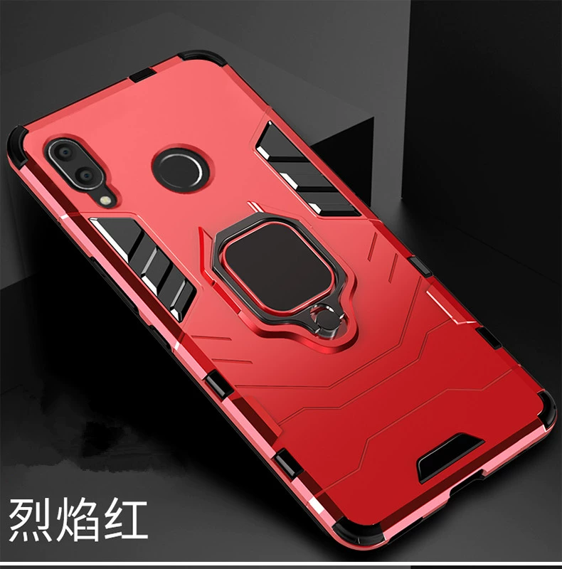 Gửi phim cường lực Huawei vinh quang chơi vỏ điện thoại di động vỏ bảo vệ chống rơi lớp bảo vệ với giá treo nhẫn CORAL10 từ tính vỏ hhon có thể treo cổ bằng dây buộc - Nhẫn