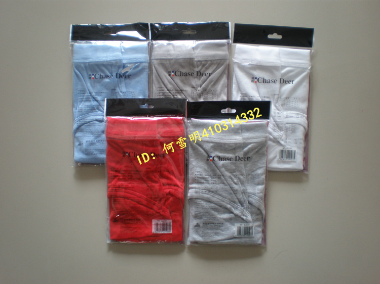 Năm sinh đặc biệt của nam giới bông sườn đàn hồi tam giác đồ lót cao eo đồ lót cotton shorts kích thước lớn