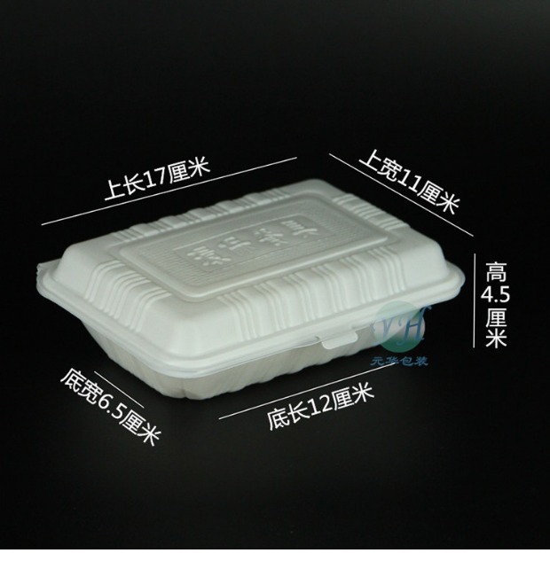 Trung bình hộp ăn trưa đơn dùng một lần hộp thức ăn nhanh takeaway bao bì hộp mì xào bao bì hộp thực phẩm bao bì container lật - Hộp cơm điện sưởi ấm hộp cơm tự hâm nóng