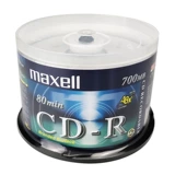Maxll Original Authentic 48-ступенчатая CD-R 700MB Blank CD Запись CD-CD 50 кусков ствола CD
