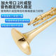 New Three-Tone Trumpet French Ty Brand Tytr-100S B-Flat Instrument for Students, Adults, Beginners, Grading Exams, and Performance