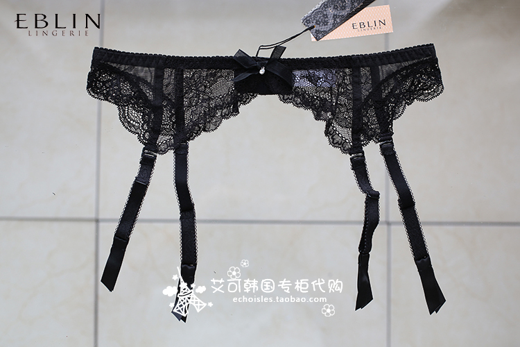 Quầy EBLIN Hàn Quốc Mua hàng chính hãng Thời đại hiện đại 18 mùa hè Garter ren gợi cảm dây nịt bít tất nam co dãn