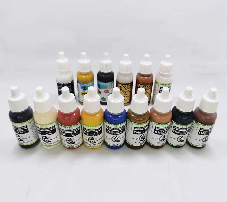 Environmental protection model water-based paint 20ml hand painted series