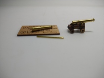 19mm30mm British artillery suit ship model naval gun model