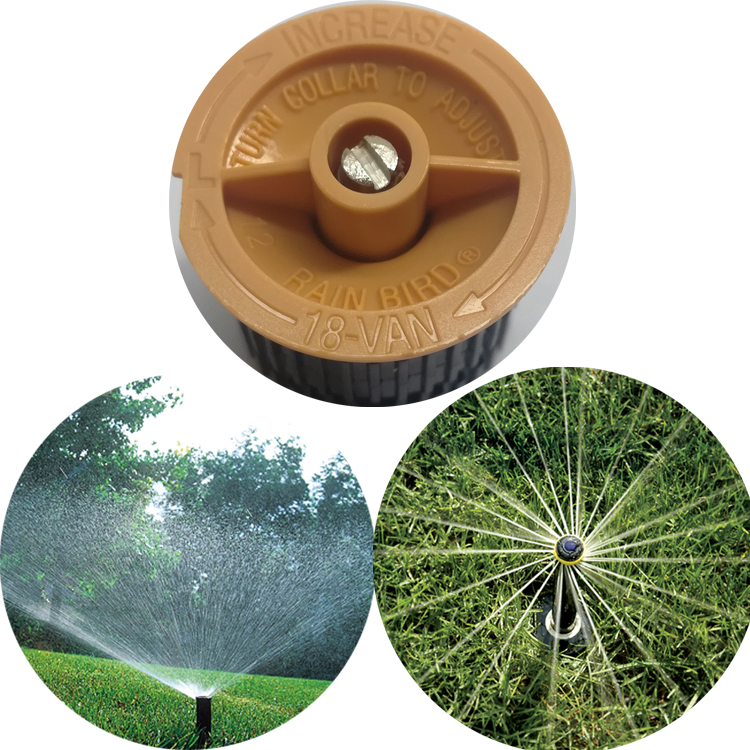 4 minutes US rain and bird adjustable scattering rotary ray micro-spray head 360 degrees Horticultural garden forest Greening micro-spray irrigation nozzle