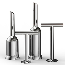 Crystal sail 304 stainless steel household hand pressure enema machine Sausage filling machine Simple manual enema