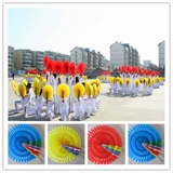 Ручная цветок большой танцевальная группа гимнастика школьные игры церемония открытия цветущих реквизитов Многократная модифицированная вентиляционная доставка Бесплатная доставка