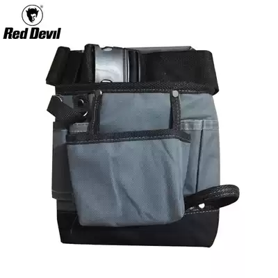 Master Fan stickers wallpaper wallpaper toolkit gray construction waist canvas multi-purpose hardware bag with belt