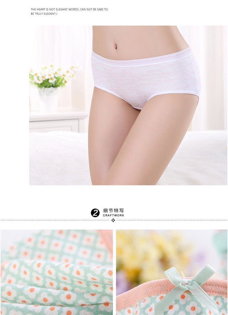 Slip jeunesse simple en coton - Ref 669099 Image 17