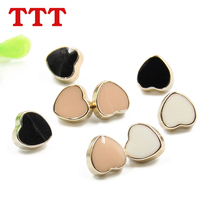 Loving Shirt Buttons Buttons Buttons Golden White Black Womens Jersey Clothes Upscale Decorative Buttons Little Button Accessories