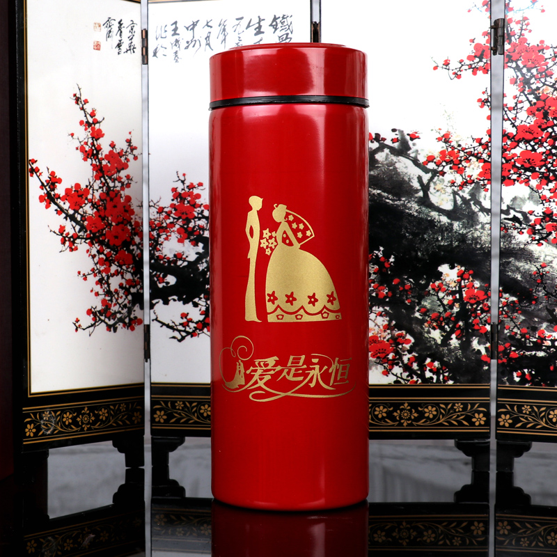 Wedding Wedding Celebration Stainless Steel Purple Sands Cup Creative Mug Return Gift to friends and relatives